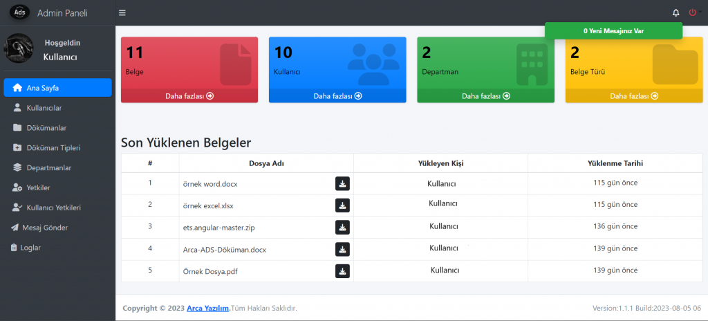 Cyber Medya Doküman Sistemi Yazılımı