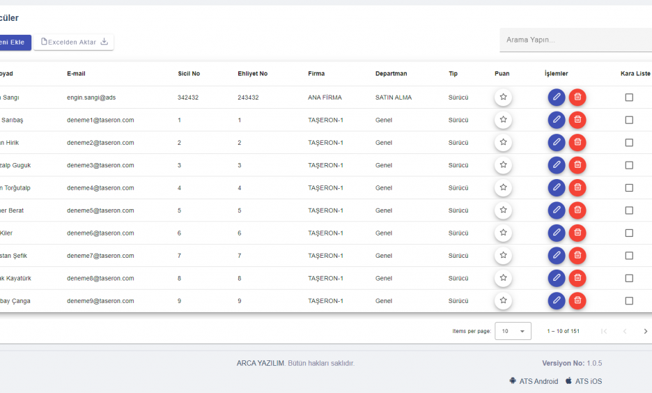 Servis Optimizasyon Sistemi